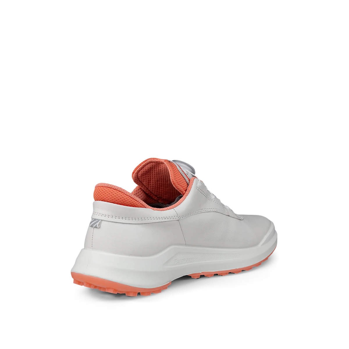 ECCO WOMEN'S GOLF CORE BOA -- WHITE/CORAL