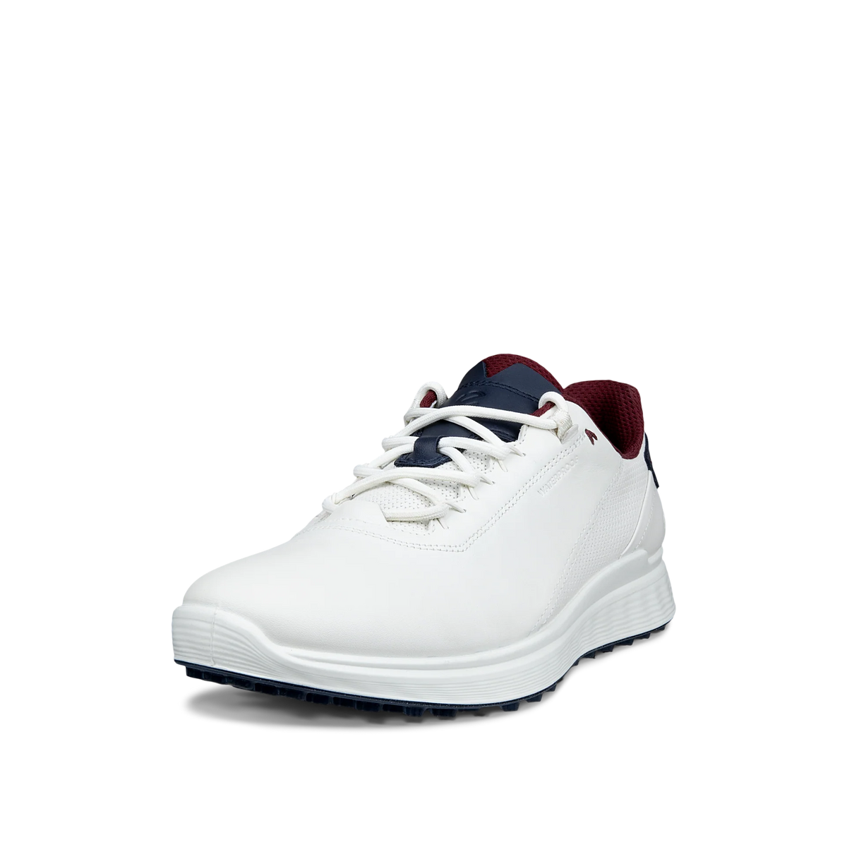 ECCO GOLF S-CASUAL LACE WP -- WHITE/NAVY