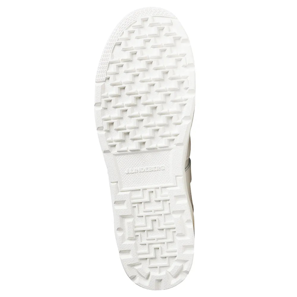 J. LINDEBERG WOMEN'S ACE LOW-TOP GOLF SNEAKER -- WHITE