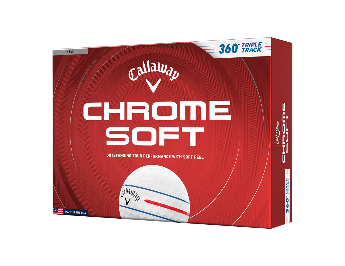 Callaway 2026 Chrome Soft Triple Track 360°