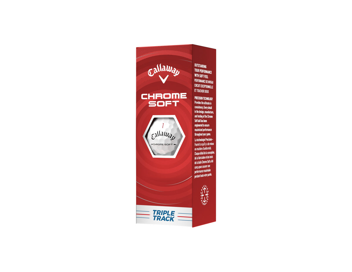 Callaway 2026 Chrome Soft Triple Track