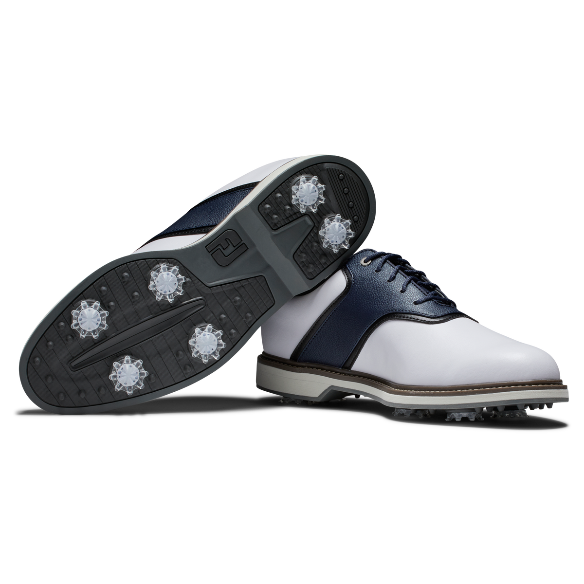 FOOTJOY ORIGINALS -- WHITE/NAVY