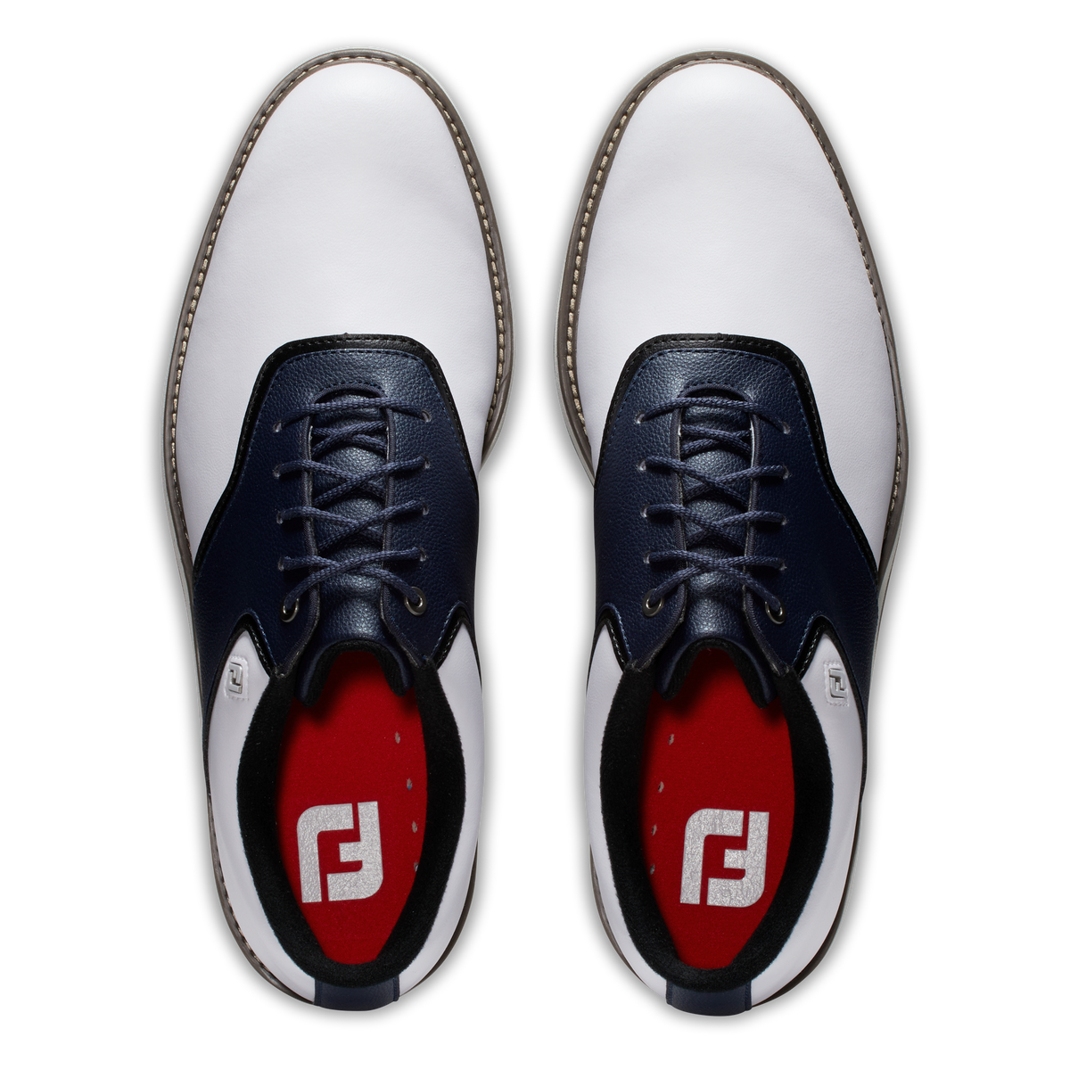 FOOTJOY ORIGINALS -- WHITE/NAVY