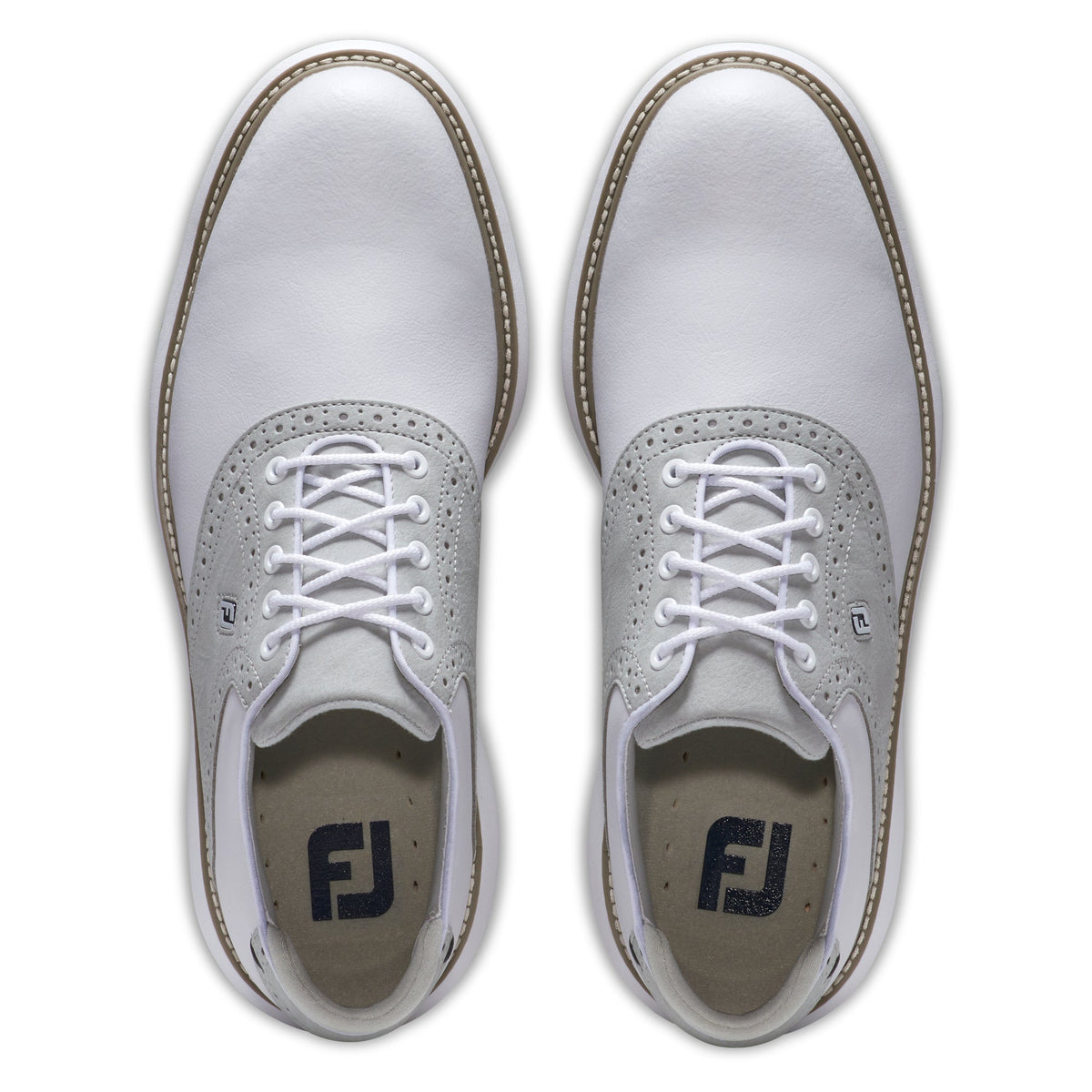 FOOTJOY TRADTIONS -- WHITE/GREY