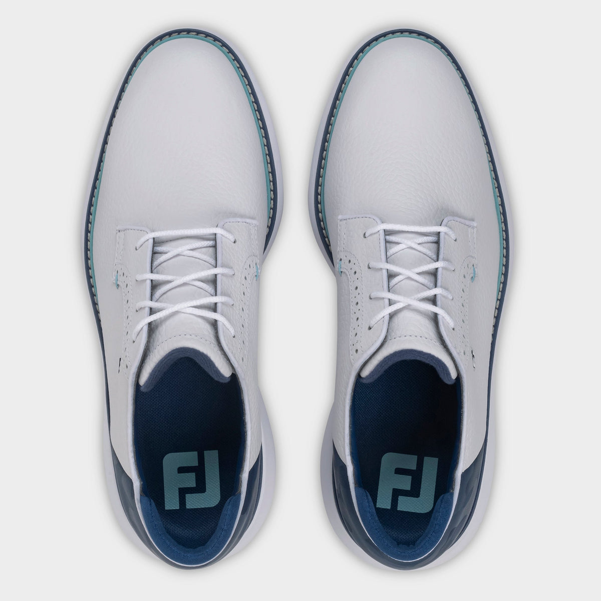 FOOTJOY TRADITIONS BLUCHER -- WHITE/MIDNIGHT CAMO