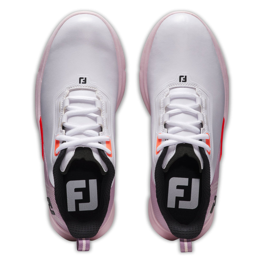 FOOTJOY WOMEN'S FUEL -- WHITE/PINK