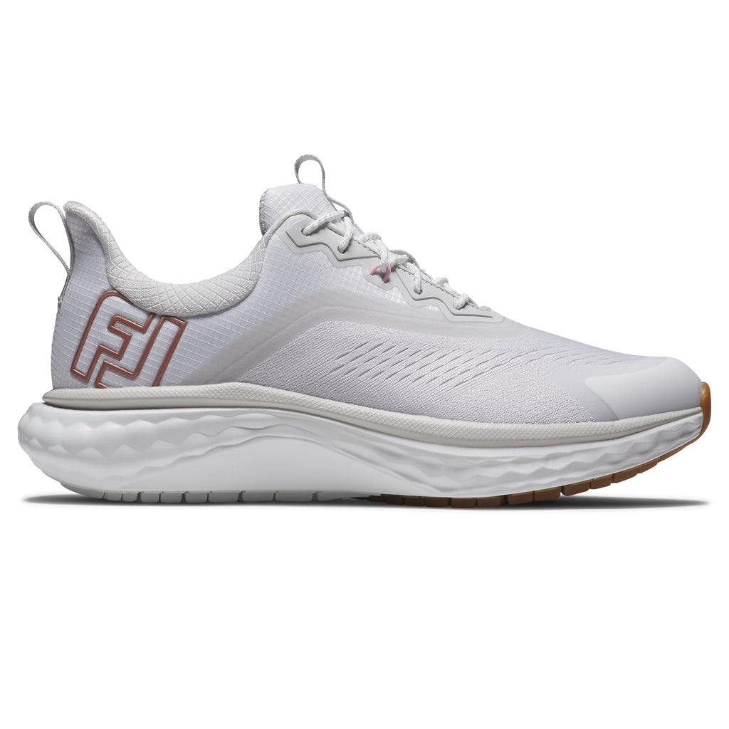 FOOTJOY WOMEN'S QUANTUM -- WHITE/ROSE