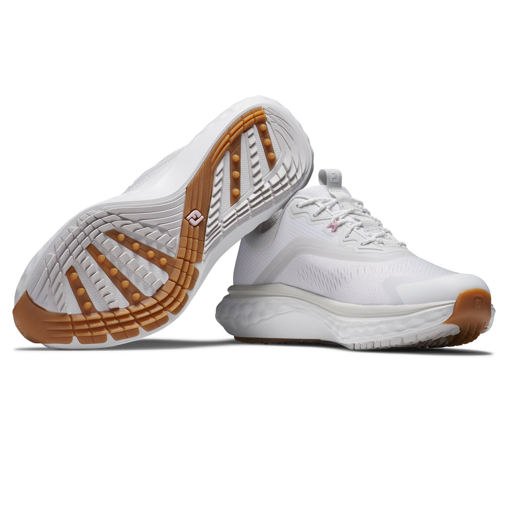 FOOTJOY WOMEN'S QUANTUM -- WHITE/ROSE