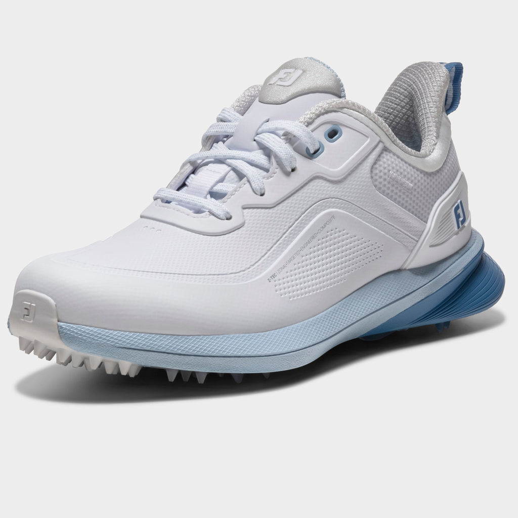 FOOTJOY WOMEN'S PRO SL -- WHITE/BLUE