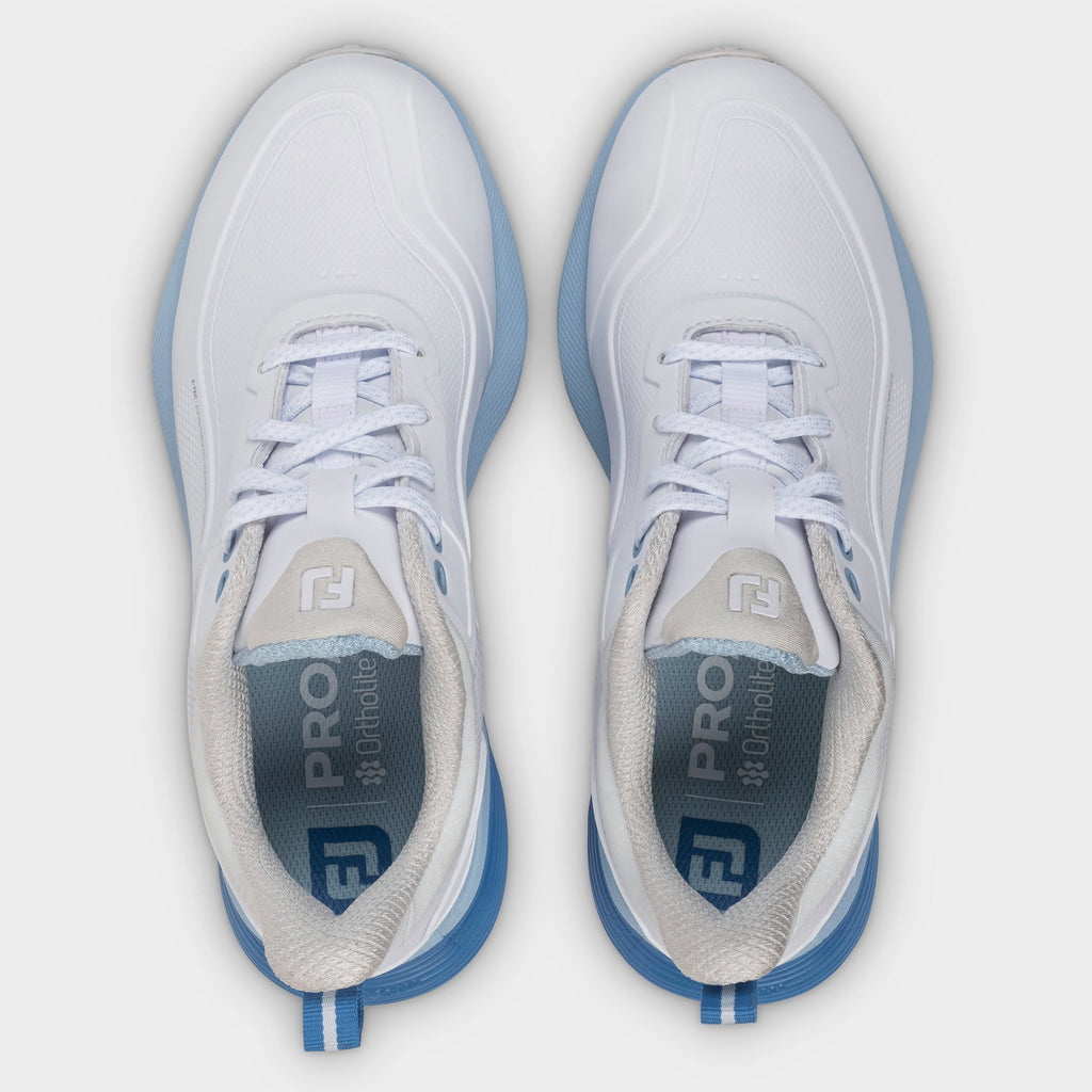FOOTJOY WOMEN'S PRO SL -- WHITE/BLUE