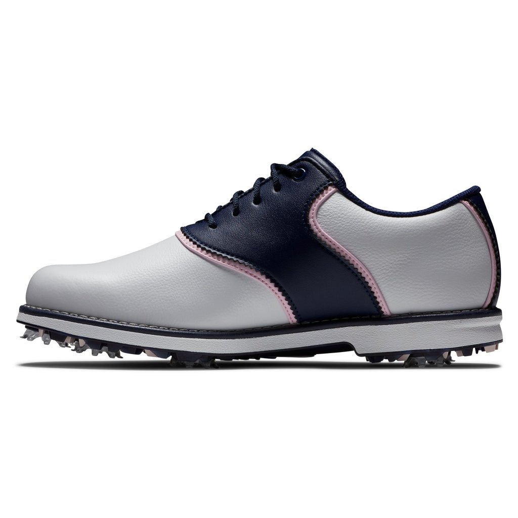 FOOTJOY WOMEN'S PREMIERE SERIES BEL AIR -- WHITE/NAVY