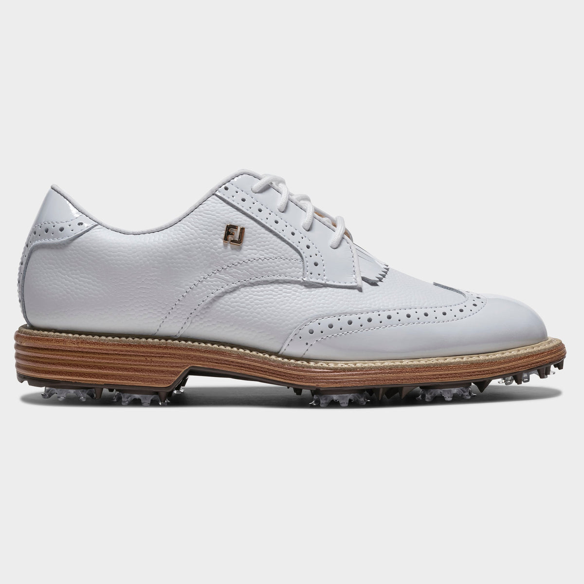 FOOTJOY WOMEN'S PREMIERE SERIES MADISON -- WHITE/CHESTNUT