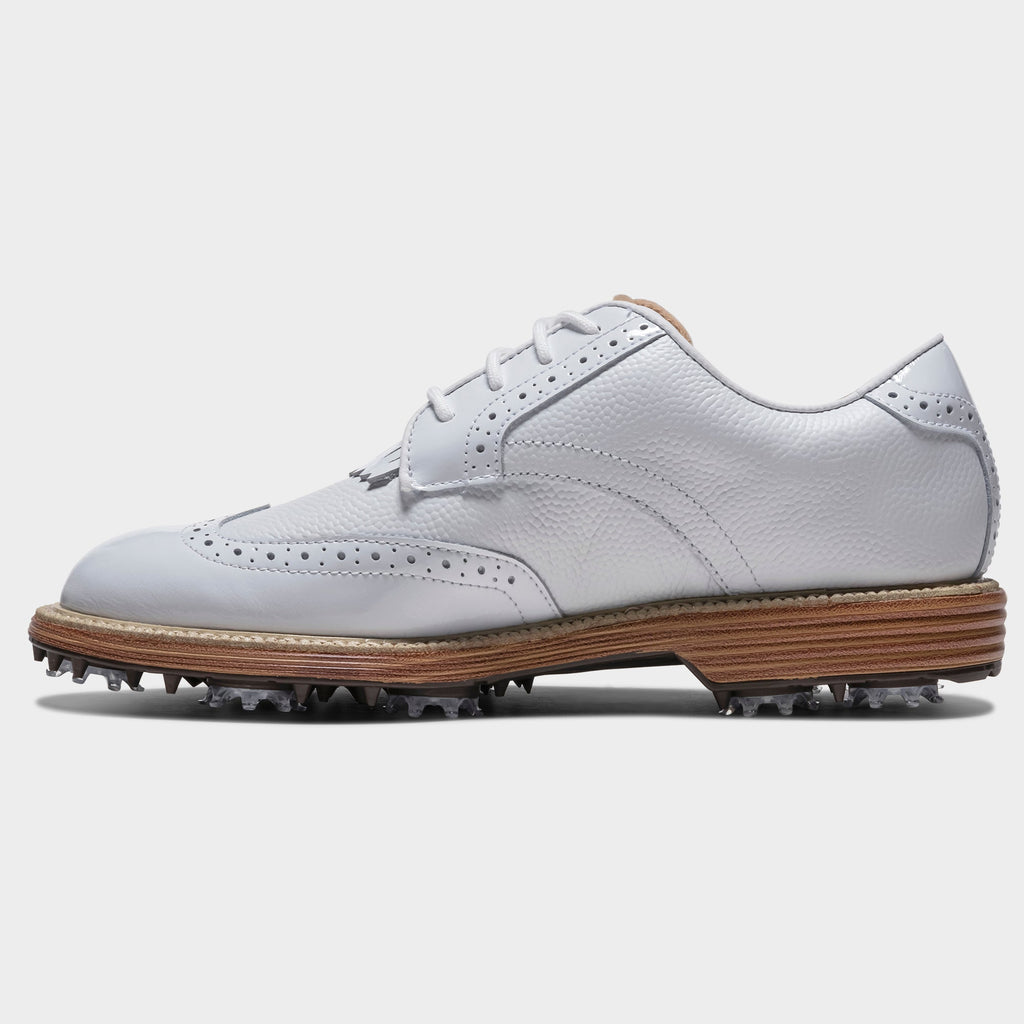 FOOTJOY WOMEN'S PREMIERE SERIES MADISON -- WHITE/CHESTNUT