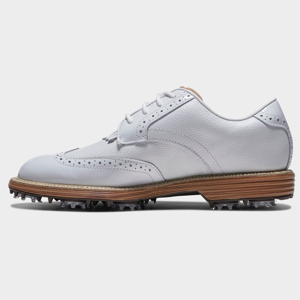 FOOTJOY WOMEN'S PREMIERE SERIES MADISON -- WHITE/CHESTNUT