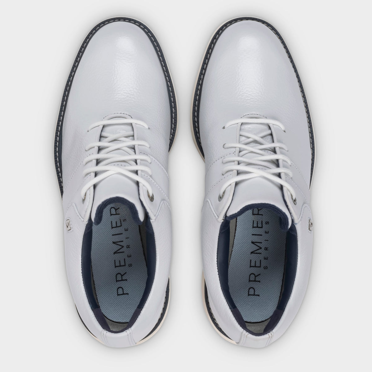 FOOTJOY WOMEN'S PREMIERE SERIES PACKARD -- WHITE/PAGEANT BLUE