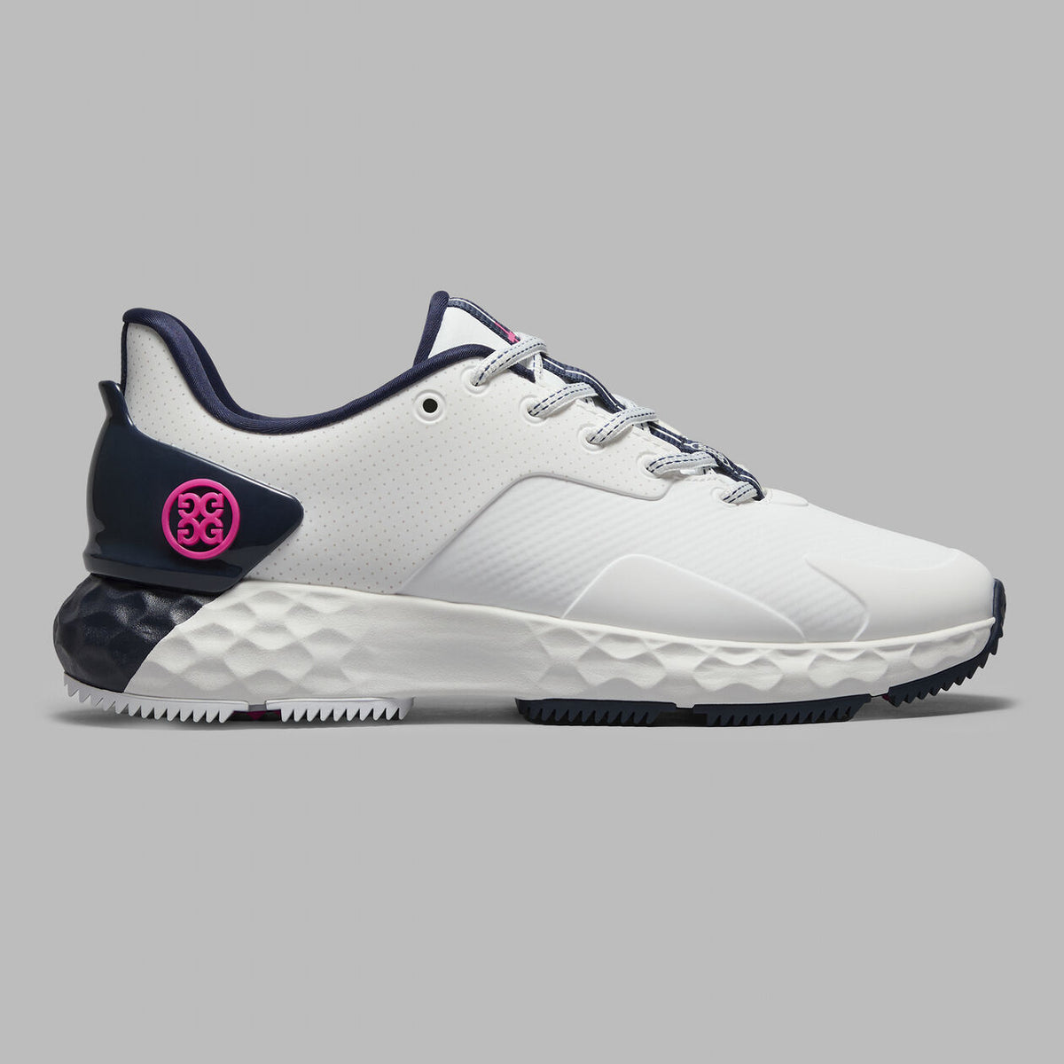 G/FORE WOMEN'S PERFORATED MG4+ -- SNOW/TWILIGHT