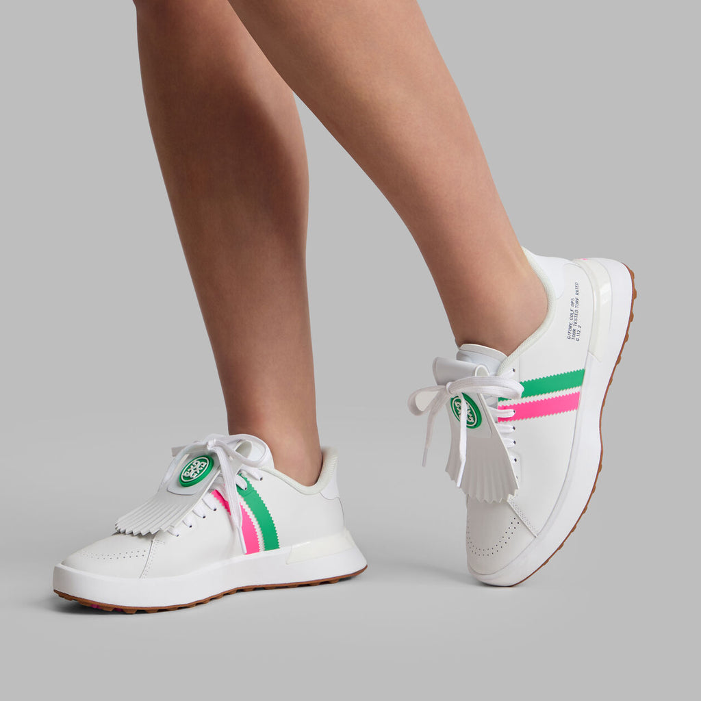 G/FORE WOMEN'S G112 STRIPE KILTIE -- SNOW/MULTI