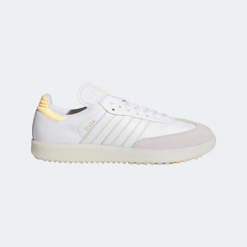 ADIDAS SAMBA GOLF -- WHITE/TANGERINE