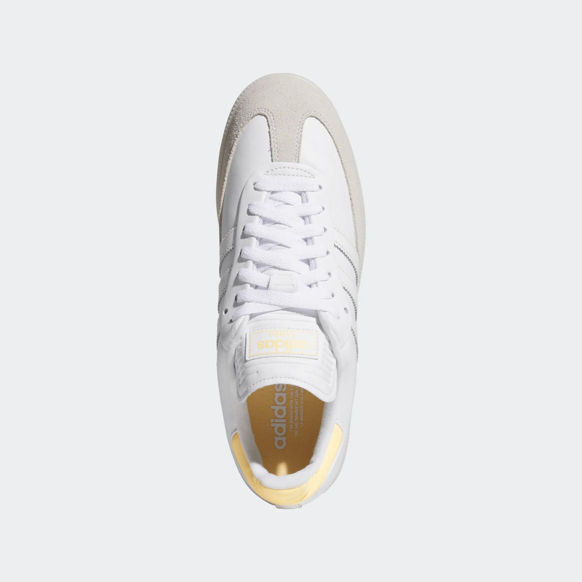 ADIDAS SAMBA GOLF -- WHITE/TANGERINE