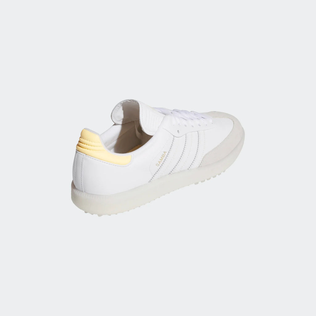 ADIDAS SAMBA GOLF -- WHITE/TANGERINE