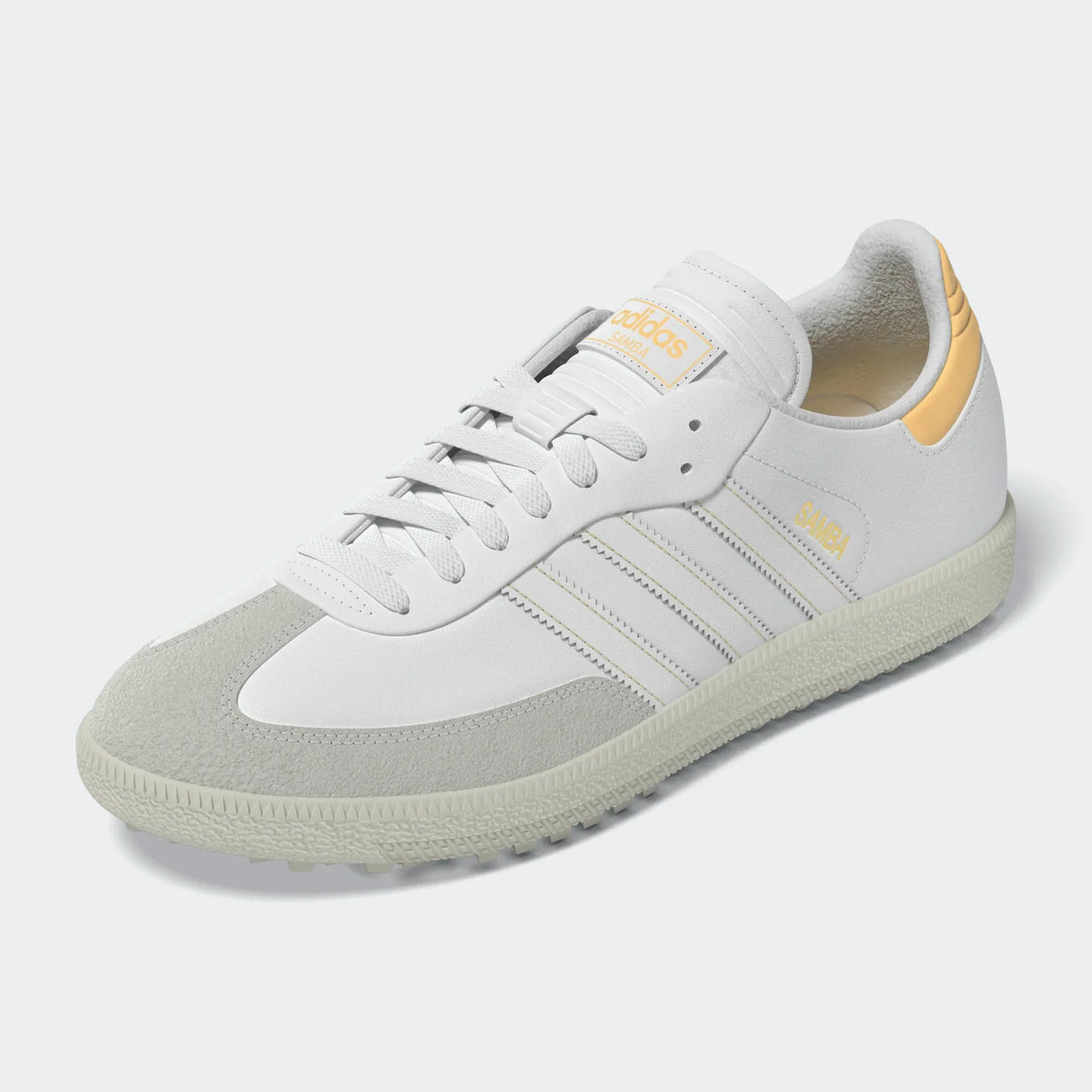 ADIDAS SAMBA GOLF -- WHITE/TANGERINE