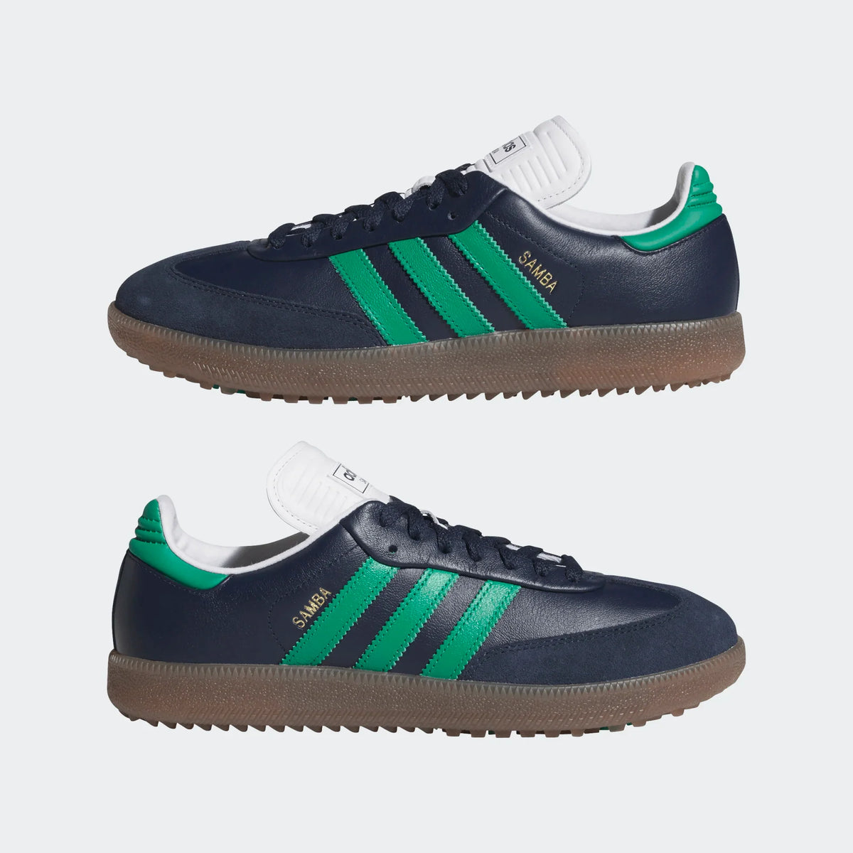 ADIDAS SAMBA GOLF -- NAVY/GREEN
