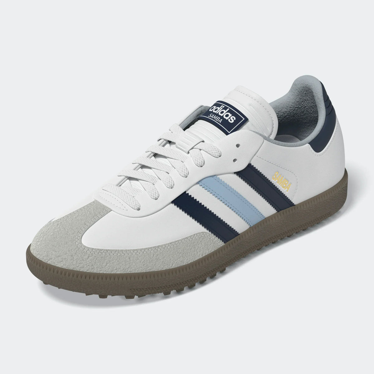 ADIDAS SAMBA GOLF -- WHITE/BLUE