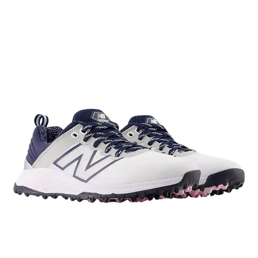 NEW BALANCE WOMEN'S FRESH FOAM CONTEND V2 -- WHITE/NAVY