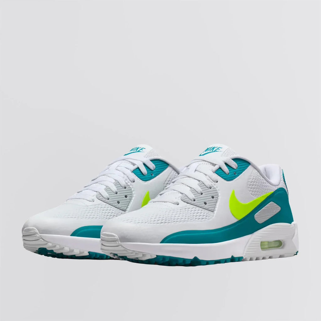 NIKE AIR MAX 90 G -- WHITE/VOLT