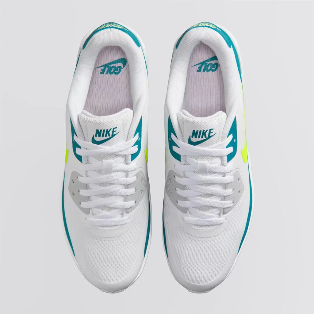 NIKE AIR MAX 90 G -- WHITE/VOLT
