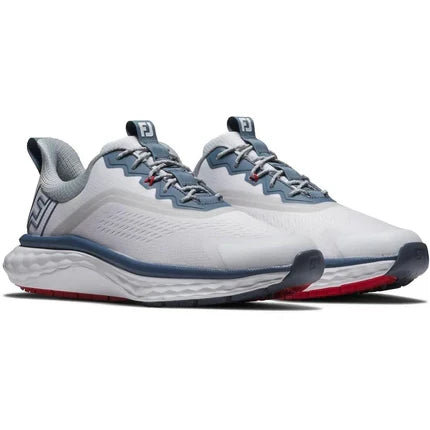 FOOTJOY QUANTUM -- WHITE/BLUE/RED