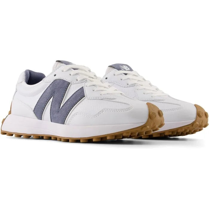 NEW BALANCE WOMEN'S 327 GOLF -- WHITE/BLUE
